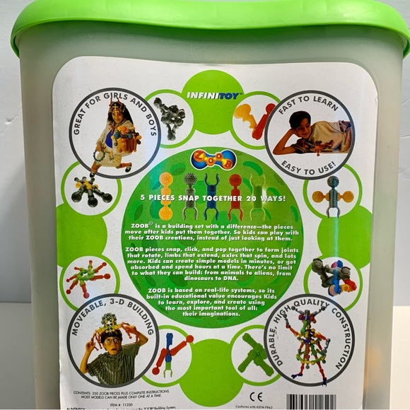 Zoob by Alex Toys 3-D Infinitoy BuilderZ Set - Picture 3 of 3